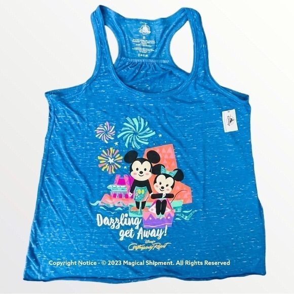 Disney Parks - Disney's Contemporary Resort - "Dazzling Get Away!" Tank Top - Picture 1 of 4